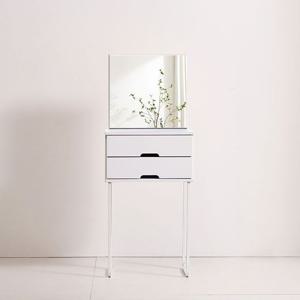 [착불배송] C7291 입식 화장대 사각 거울 세트 500 2colors 500화장대 입식화장대 서랍화장대 수납화장대 미니화장대 화장대거울 사각거울 거울화장대세트 침실가구