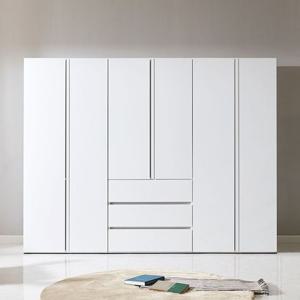 [착불배송] H1253 수납 옷장 세트 2400 1color 드레스룸 옷장세트 서랍옷장 드레스룸옷장 안방옷장 도어옷장 장롱 이불장 침실가구