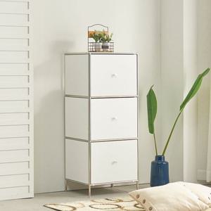 [착불배송] F41274 모듈 3단 수납 협탁 500 4colors 500수납장 사이드테이블 수납장 거실장 모듈수납장 모듈가구 서랍장