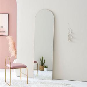 [착불배송] M820 아치형 전신거울 500x1800 1color 거울 아치거울 화장대거울 드레스룸 은경 아치형거울 인테리어가구 화장거울 카페거울