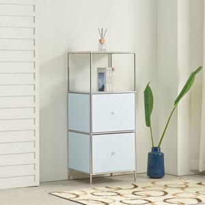 [착불배송] F41273 모듈 3단 선반 수납 협탁 500 4colors 500수납장 사이드테이블 수납장 거실장 모듈수납장 모듈가구 서랍장