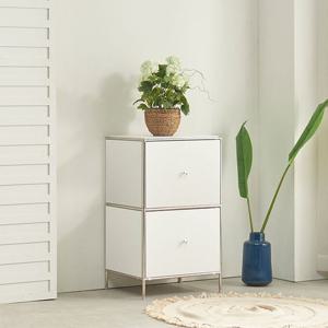 [착불배송] F41272 모듈 2단 수납 협탁 500 4colors 500수납장 사이드테이블 수납장 거실장 모듈수납장 모듈가구 서랍장