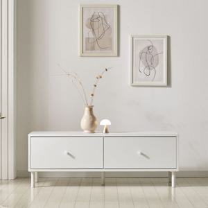 [착불배송] HZY640 수납거실장 1200 1color 거실장 티비다이 티비장 TV대 거실수납장 서랍거실장 1200거실장 티비선반 거실티비장