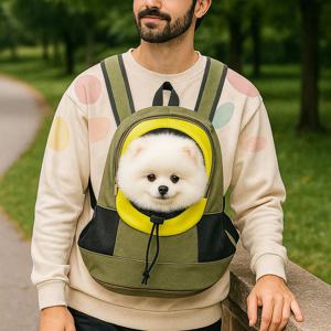 [기타브랜드]BNP_2012 강아지 고양이 반려동물 통풍 메쉬 백팩