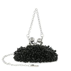 [막스마라] 로고 2525726024600 001 막스마라 위켄드 DOTTO 도토 마이크로백 쁘띠 클러치 체인토드백 체인