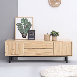 아듀 높은 원목 거실장 1500 (착불)