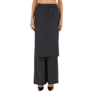 디젤 롱 스커트 A14005 0HJAB98X Black