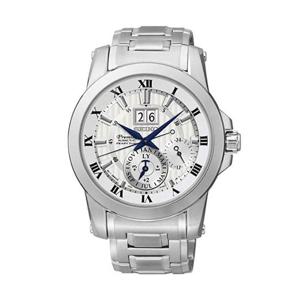 세이코 SNP091J1 프리미어 키네틱 퍼페츄얼 남성 메탈 시계