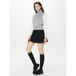 [듀빅]듀빅 여성 스판 H라인 언발란스 큐롯 DD3WCU451BK