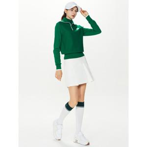 [듀빅]듀빅 여성 엠보 프린트 언발란스 플리츠 큐롯 DF3WCU471WH