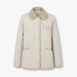 톰보이  코듀로이카라 퀼팅 점퍼 (9175413982)