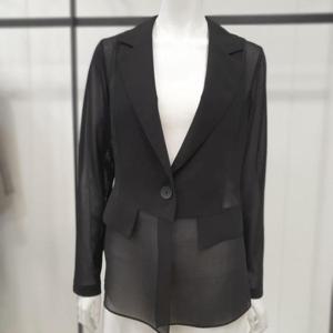 아니베에프 세이브존01 시스루 테일러자켓 A35WJK500