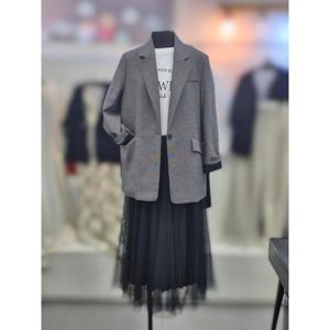 르피타 세이브존06 카라 레터링 재킷 L253BJK9J02