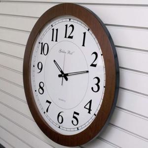 KG5100 600mm 대형벽시계 월넛 벽걸이시계 큰벽시계 디자인벽시계 60cm벽시계 학교벽시계 강당벽시계