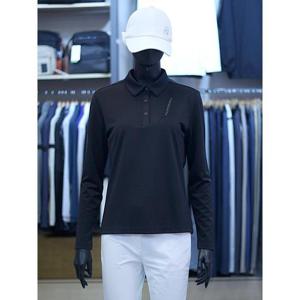 팜스프링스 세이브존03 팜스프링스 여성 골프 가을 심플 로고 카라 티셔츠 AWSTSL243218A