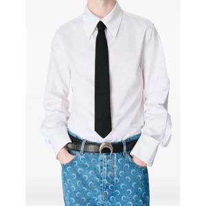 26 SS 마린세르 로고 패치 코튼 셔츠 MSI037BCWOV0072 TP442052548