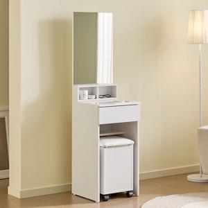 고트 멀티 수납 화장대 세트 입식 미니 콘솔 400 (착불)