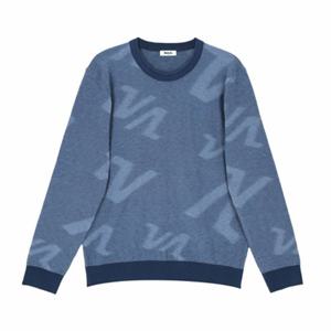 남성 V그라데이션 라운드 스웨터 VMKTP902