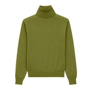 생로랑 터틀넥 840802YAPK2 3391 GREEN