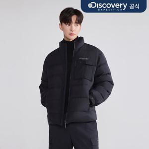 [디스커버리] 남성 멀티포켓 다운 경량패딩 (BLACK) DMDJ51056-BKS