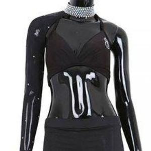 패션] BDB901 망사 줄기 핫피스 외팔 볼레오탑