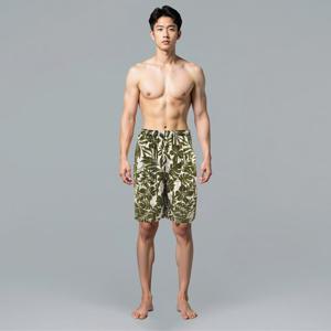 [바바라(언더웨어)]cool 인견 풀잎 그린 야자수 남성 파자마AMP4602P