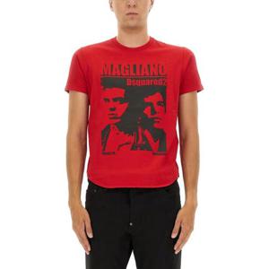 디스퀘어드2 반팔 티셔츠 S71GD1569 D20035310W RED