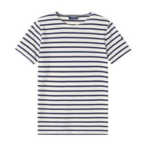 세인트제임스 2068 ECRU MARINE 레반트 모던 스트라이프 아동 반팔티