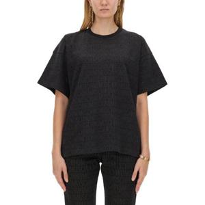 모스키노 반팔 티셔츠 07067745 1555 Black