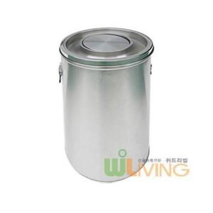 리빙 모래겸용 스텐휴지통(145리터) 손잡이형 학교휴지통 숙박업소휴지통 민박집휴지통 펜션휴지통 휴게실휴지통