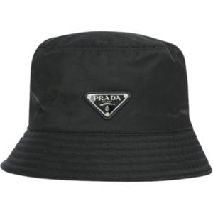 프라다 1HC137 2DMI F0002 리나일론 버킷햇 블랙