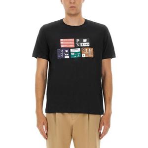 PS 바이 폴스미스 반팔 티셔츠 M2R 011R TP5258 79 BLACK