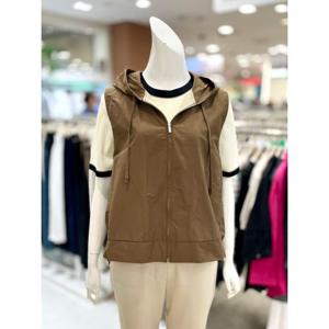 [트리아나] 간절기 후드 집업 베스트 AK3VA01