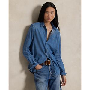 폴로 랄프 로렌 여성 클래식핏 데님 셔츠(WMPOSHTNDO20902400)