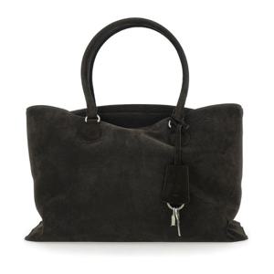 오소이 스웨이드 키 펜던트 라지 쇼퍼 백 25FB01019273 SUEDEMO