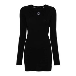 26 SS 마린세르 크레센트 문 자수 미니 드레스 WDR267ACJER0011 TP442093390