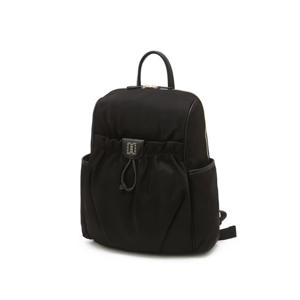 [닥스ACC][HILTON] 블랙 앤틱 DD장식 나일론 백팩 DCBA6E334