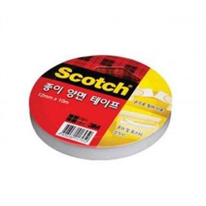 3M 종이 양면테이프 12mmx10M 박스(384개입)