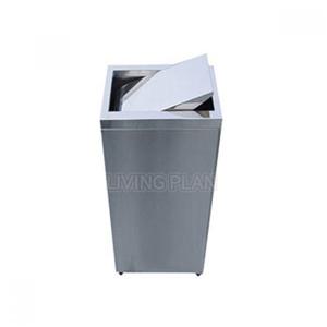 휴지통 스윙쓰레기통 사무실 인테리어 쓰레기통 60L 사각쓰레기통 뱅뱅이휴지통 스윙형쓰레기통 스텐휴지통