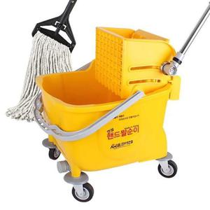 핸드짤순이 대형/마포걸레 마대 대걸레 걸레통 짜기 밀대짤순이밀대 청소도구 마포탈수기 걸레짤순이 마포걸레탈수기