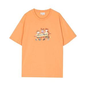 [국내배송] 메종키츠네 반팔 티셔츠 서핑폭스 여성 MW00116KJ0136-P822