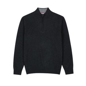 [카운테스마라] 모100 하프넥 하프집업 니트 CSTX3C2305G0