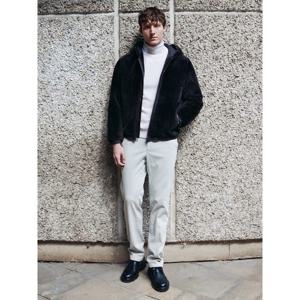 [갤럭시 라이프스타일] 레귤러핏 기모 코튼 팬츠  아이보리 (GC5X21E060)