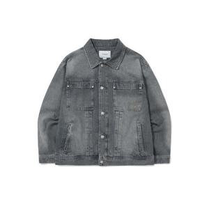 [커버낫]커버낫자켓 JQS CO2403JK03-LB 데님 트러커 라이트 블루