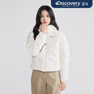 [디스커버리] 여성 올핀 다운 경량패딩 (CREAM) DWDJ9F056-CRS