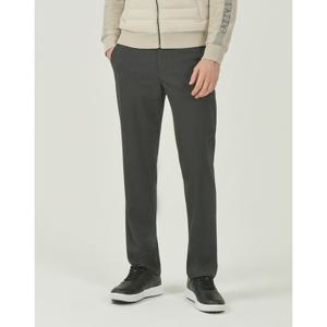 헤지스 골프 25FW 차콜그레이 남성 에센셜 겨율 슬림핏 팬츠 HUPA5D701CG