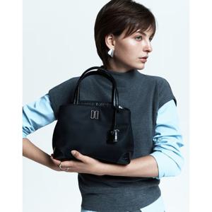 [닥스ACC][벨포드] 블랙 DD로고 나일론 토트백 DCBA6E054