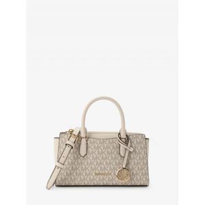 마이클코어스 아든 탑지프 크로스바디 스몰 MK시그니처 35F5G4XM1B2605 라이트 크림 멀티