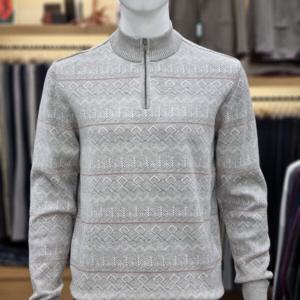 [크로커다일남성]가을겨울 전판조직 하프집업CDAA9KR433693_SH