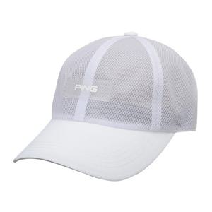 [핑]남성  메쉬6쪽  볼캡   111E2CP003_WH